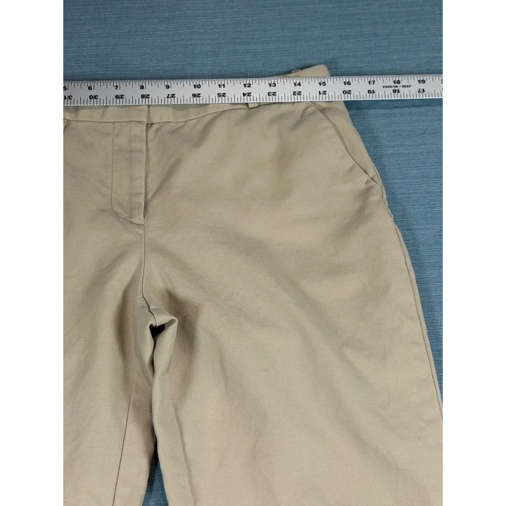 Old‎ Navy Womens Khaki Trousers Size 8 Tan Classic Rise Bootcut Chino Pants